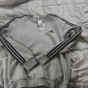 Adidas Men's Gray Sweater S